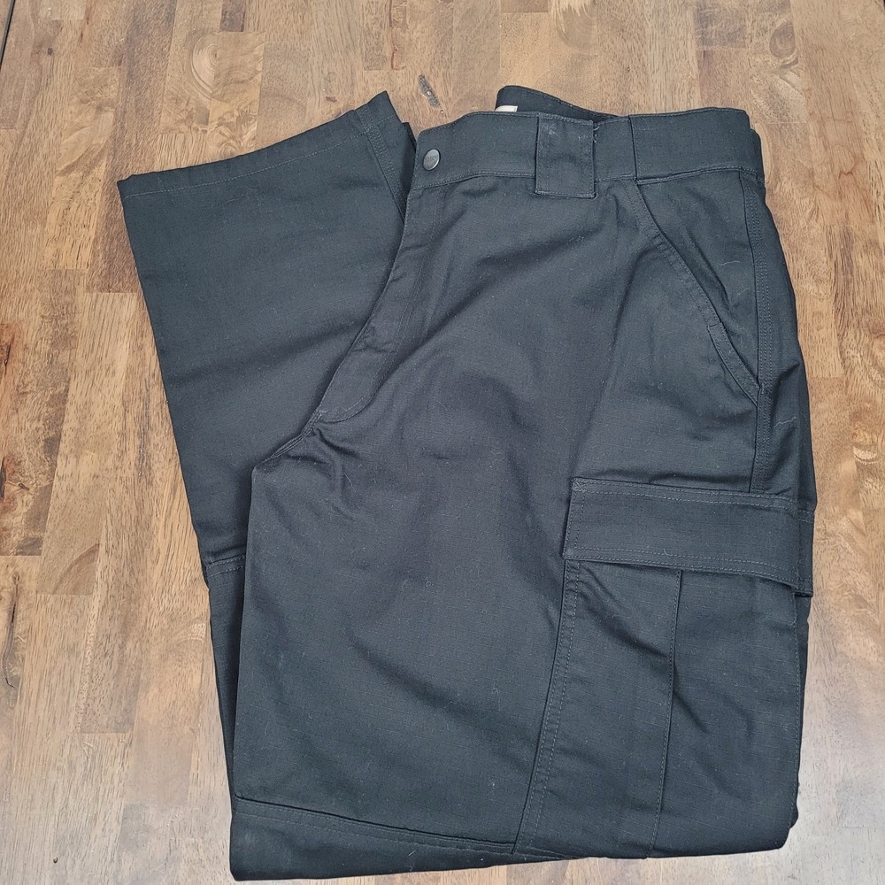 5.11 Tactical TDU Ripstop Cargo Pants Black Size XL Reg 38x31 Style 74003